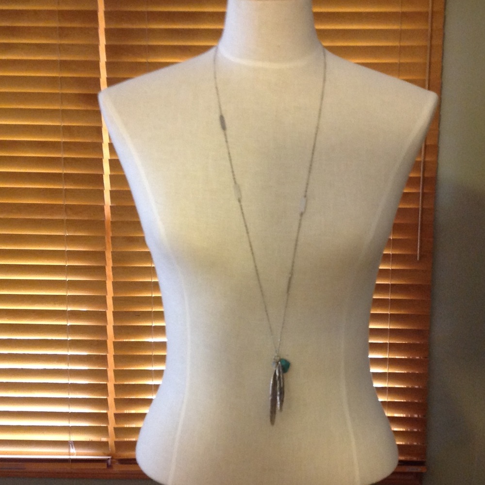 Feather necklace